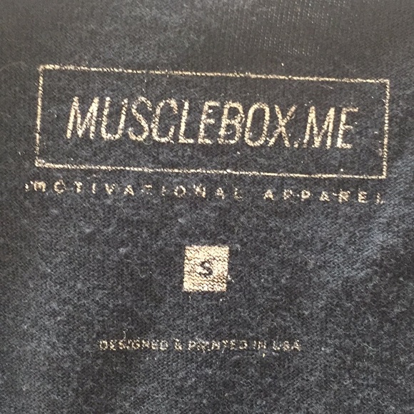 MuscleBox Razor Back Athletic Tee - Picture 5 of 7